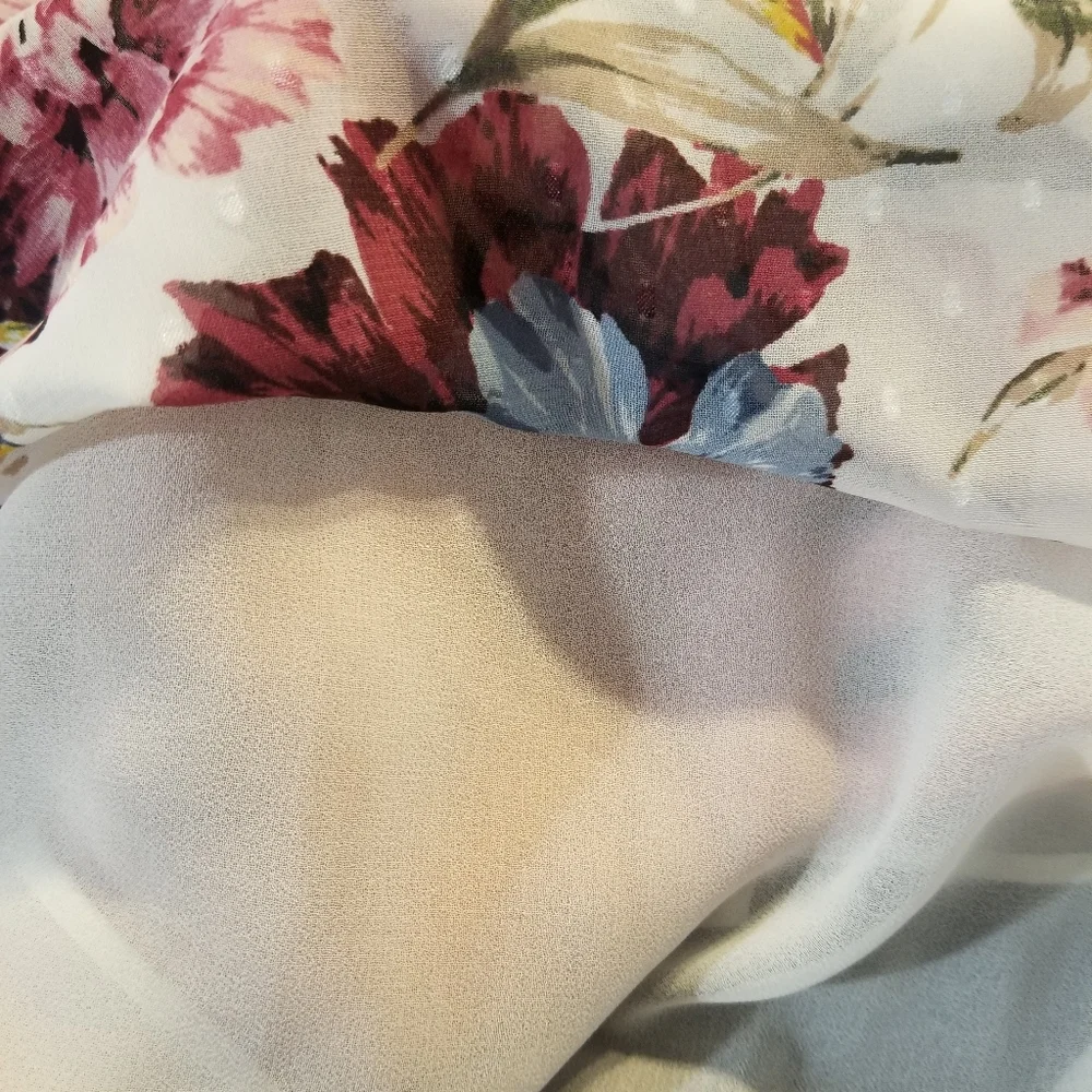 White House Black Market flowy sheer